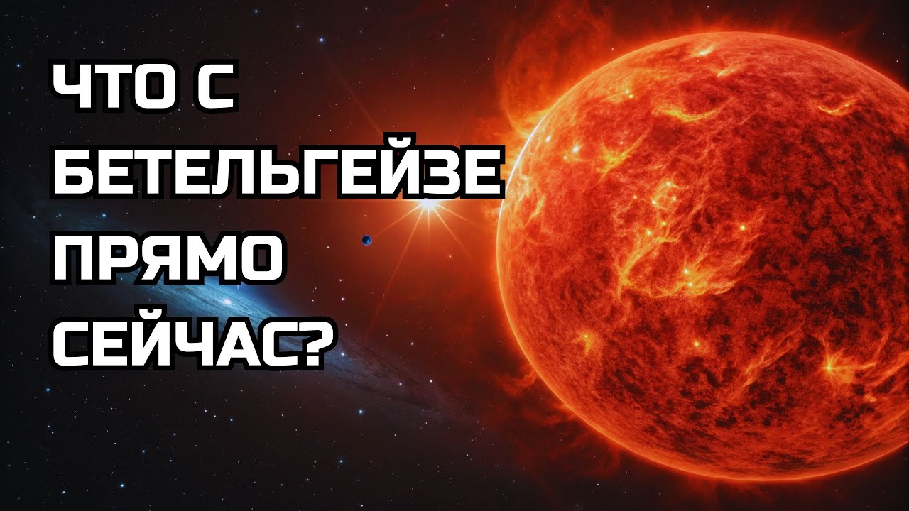 Что происходит с красным сверхгигантом прямо сейчас? (Бетельгейзе)