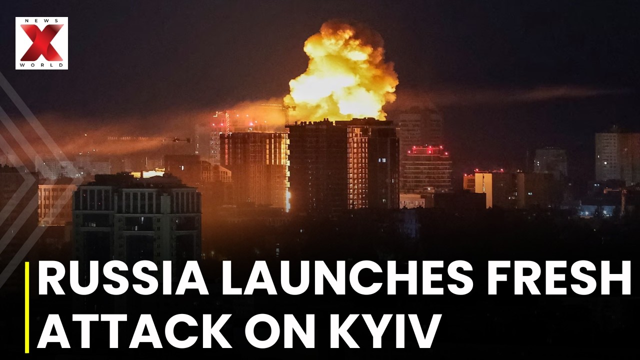 Fresh Russian missile barrage rocks Kyiv amid growing defence concerns | NewsX World