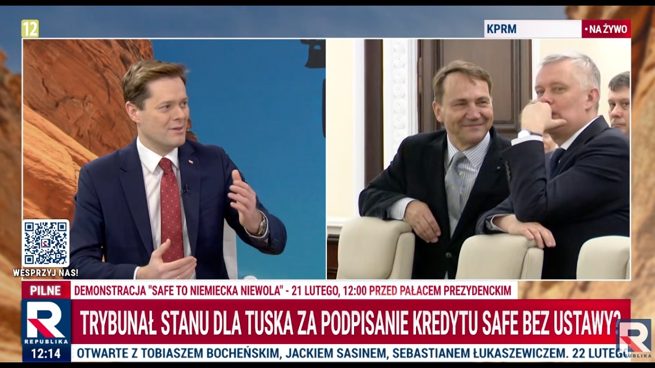 Krajewski: szantaż ze strony rządu wobec Nawrockiego to rzecz HANIEBNA! | W Samo Południe