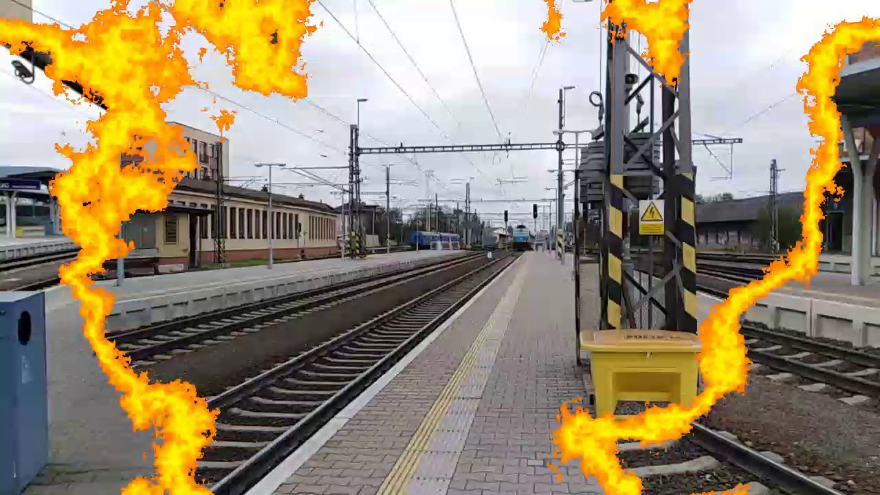 Vlaky Olomouc hlavní nádraží (27.4.2019) 1.část