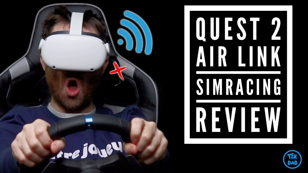 Oculus/META Quest 2 AIRLINK SIM RACING Review