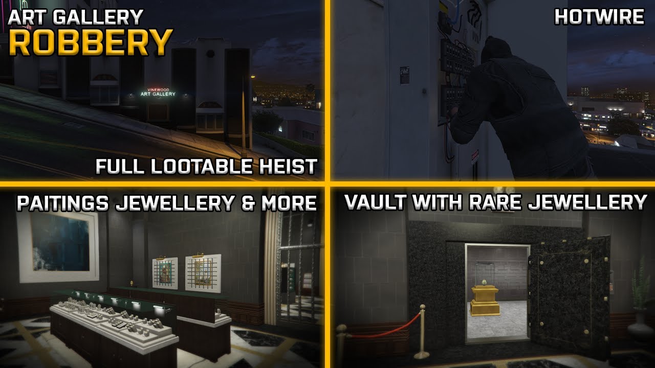 [FiveM] [SCRIPT] [ROBBERY] [K4MB1] Art Gallery