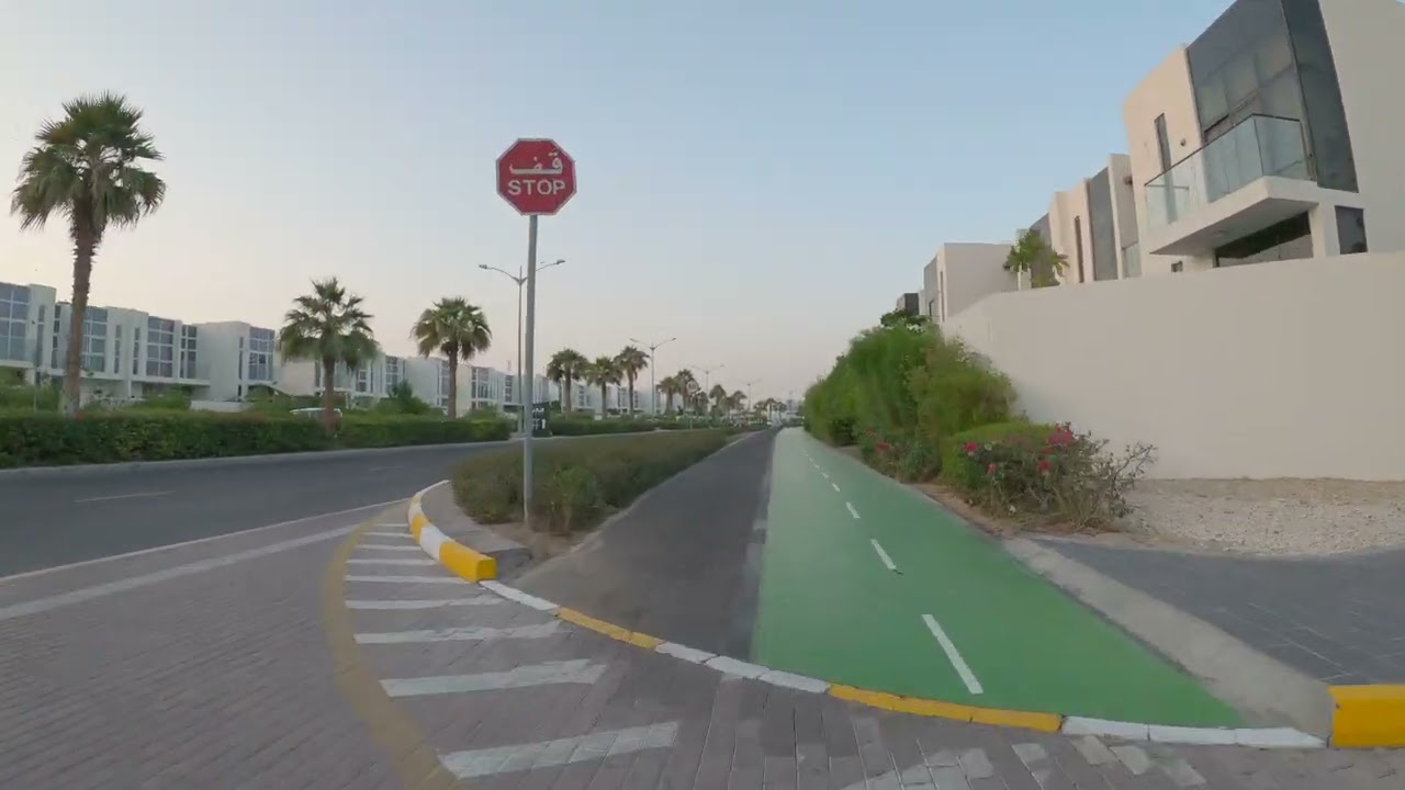 Cycling Through Damac Hills 2 Dubai