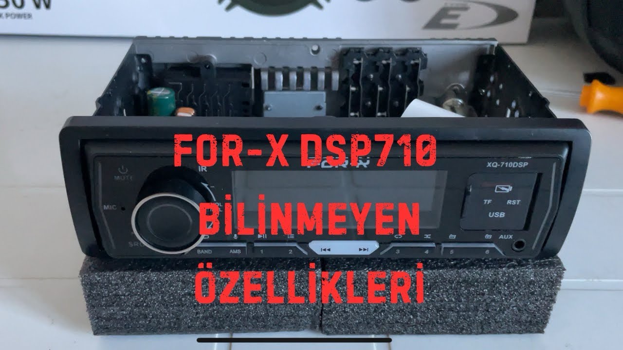 FOR-X DSP710 BİLİNMEYEN ÖZELLİKLERİ (Bluetooth Gecikmesi-Şarj-Ses Entegresi-Mikrofon vs)