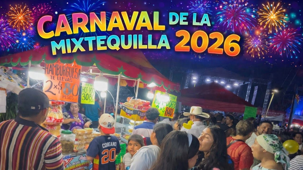 CARNAVAL DE LA MIXTEQUILLA 2026 🎉🔥 ¡LOCURA TOTAL! Alegría, Baile y Ambiente IMPRESIONANTE | Los Jima