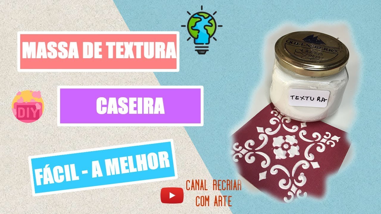 Massa de Textura Caseira - Preenchedor de Latonagem