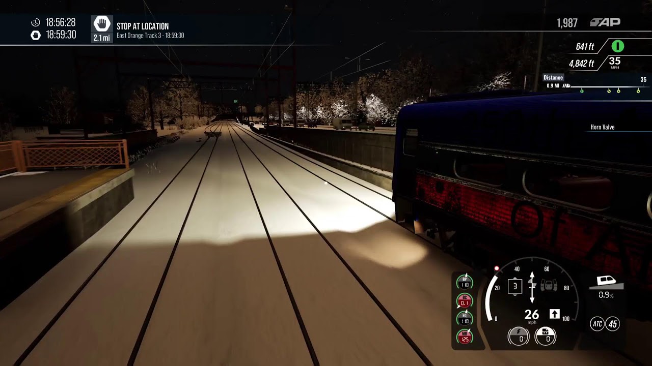 TSW6 NJTransit Train 657 Hoboken- Dover