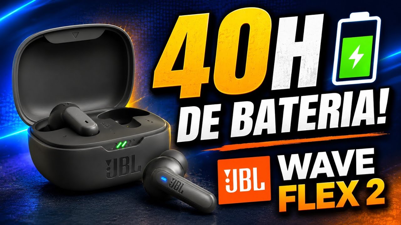JBL WAVE FLEX 2 fone aut&ecirc;ntico e com custo acess&iacute;vel!