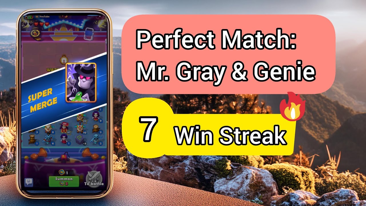Unbeatable Duo: Mr. Gray & Genie Dominate Ludus Merge Arena | 7-Win Streak in The Grand Tournament!