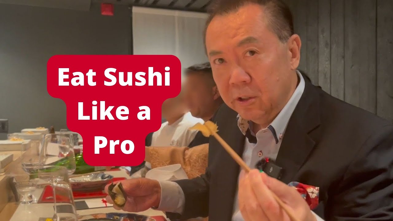 The Proper Use of Wasabi and Ginger On Sushi | APWASI | Dinner Etiquette | Dr. Clinton Lee
