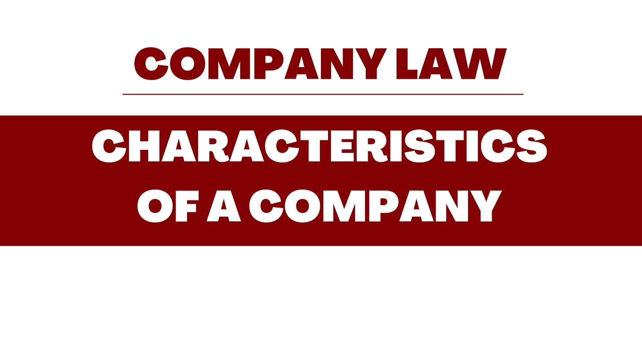 CHARACTERISTICS OF A COMPANY IN TAMIL | AJAY GANDHI | COMPANY LAW IN TAMIL | TNDALU SYLLABUS  TAMIL