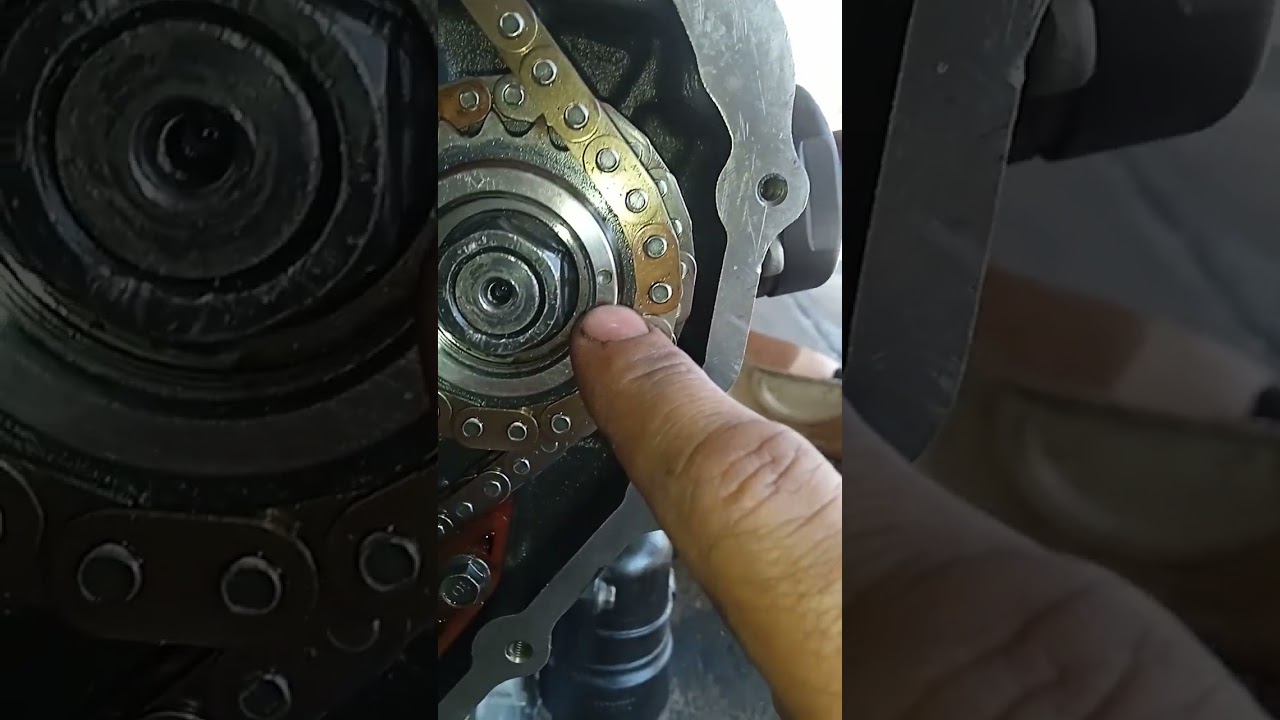 sincronización del motor diesel Hyundai ix35. 2014. motor 2.0 L. cadena
