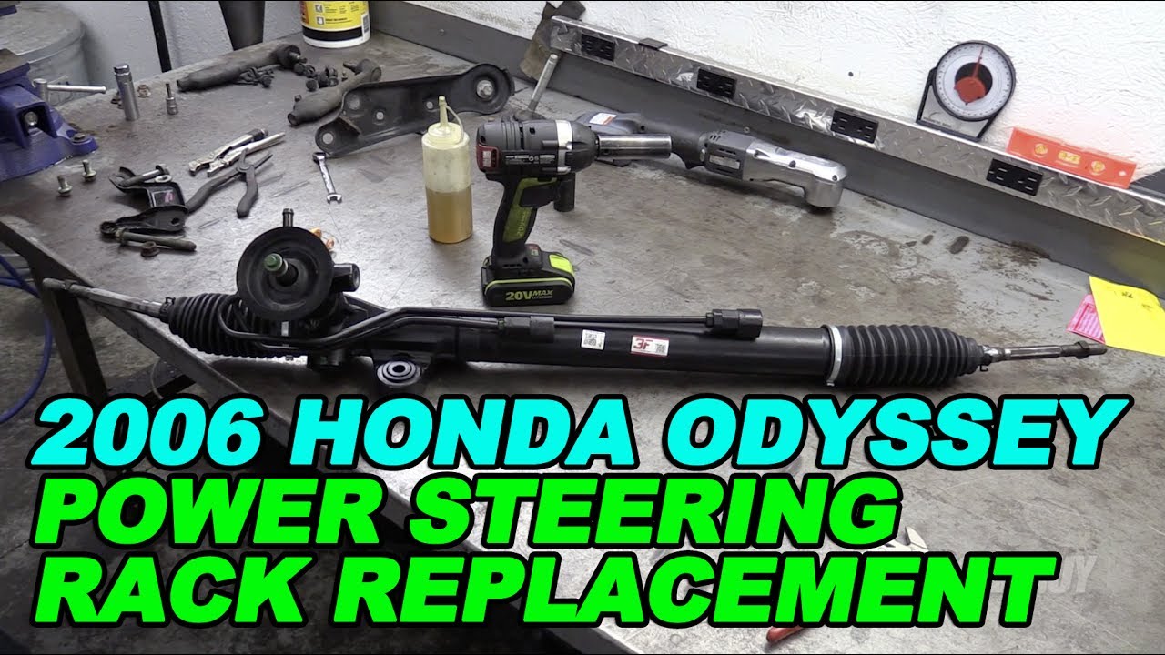 2006 Honda Odyssey Power Steering Rack Replacement