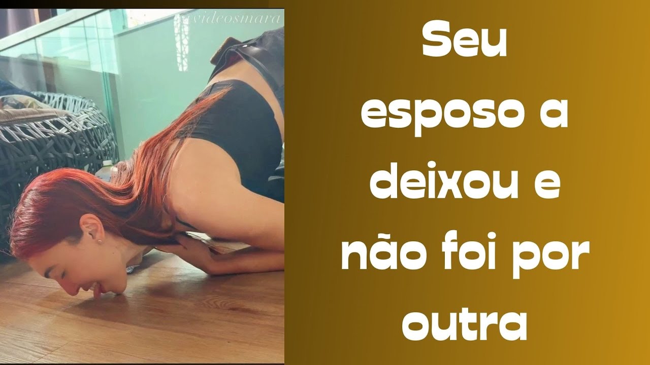 Seu esposo a deixou e não foi por outra!!!