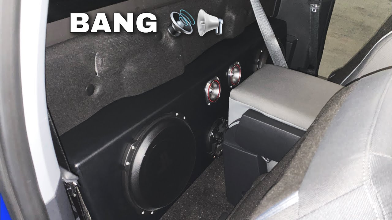 SOUND SYSTEM ON MY 2021 F150 SINGLE CAB!