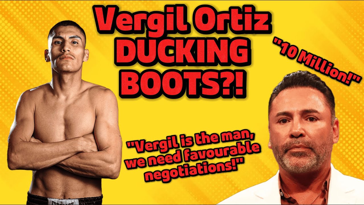 Vergil Ortiz is DUCKING Boots Ennis! #boxing #goldenboy #vergilortiz