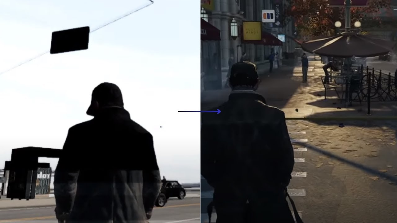 Watch_Dogs Cut Content and Prototype footage