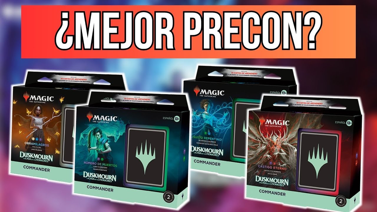 Duskmourn Análisis de Mazos | El mejor Deck Precon