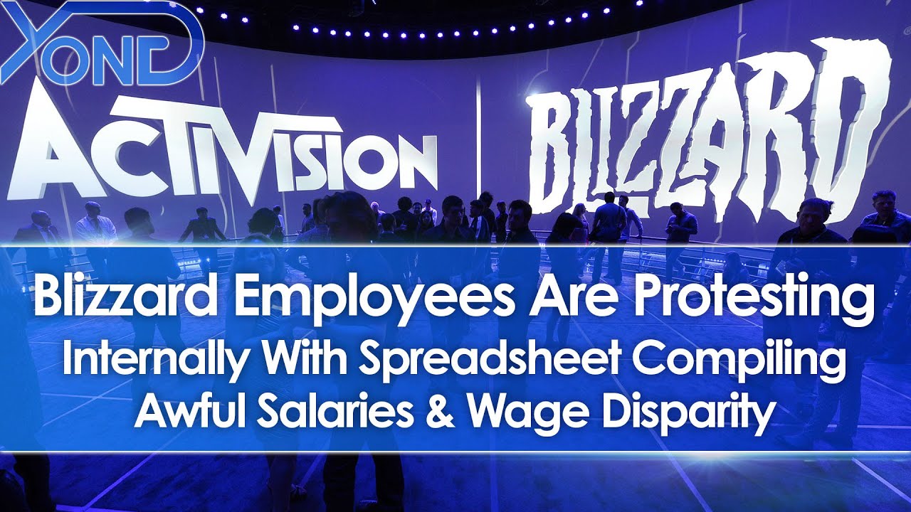 Сотрудники Blizzard протестуют, представив электронную таблицу, в которой собраны ужасающие данны...