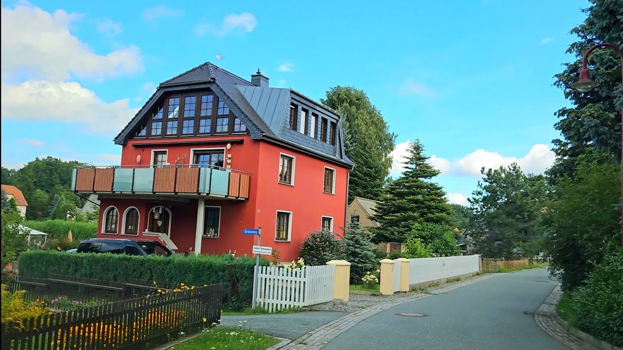 4k Driving in Germany 🇩🇪 ( Oderwitz ) One Of The Most Beautiful Village in Germany |4k60fps