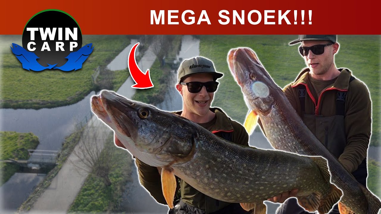 Snoekvissen in de POLDER - Heerlijke Dag!