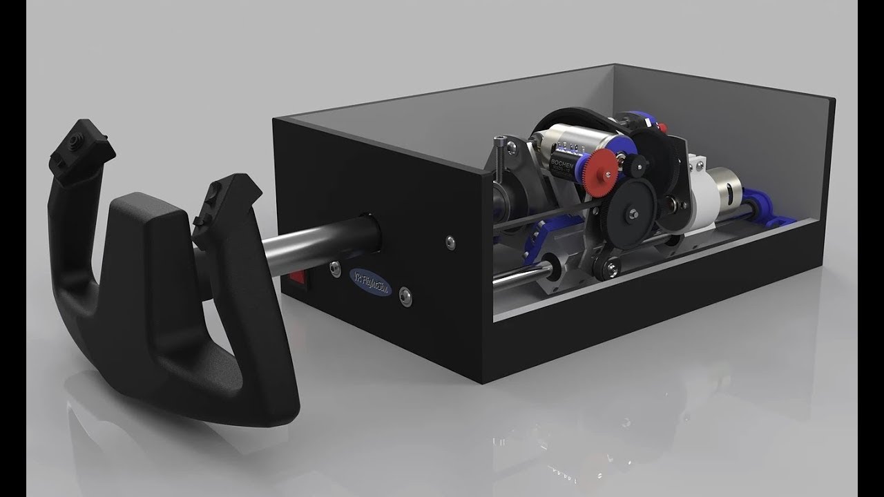 DIY Force Feedback Yoke - Assembly
