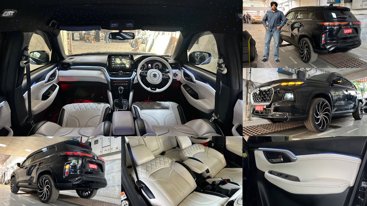 Grand Vitara Modified 2023 | Grand Vitara 20 inches alloy wheels | Grand Vitara Modification 2023