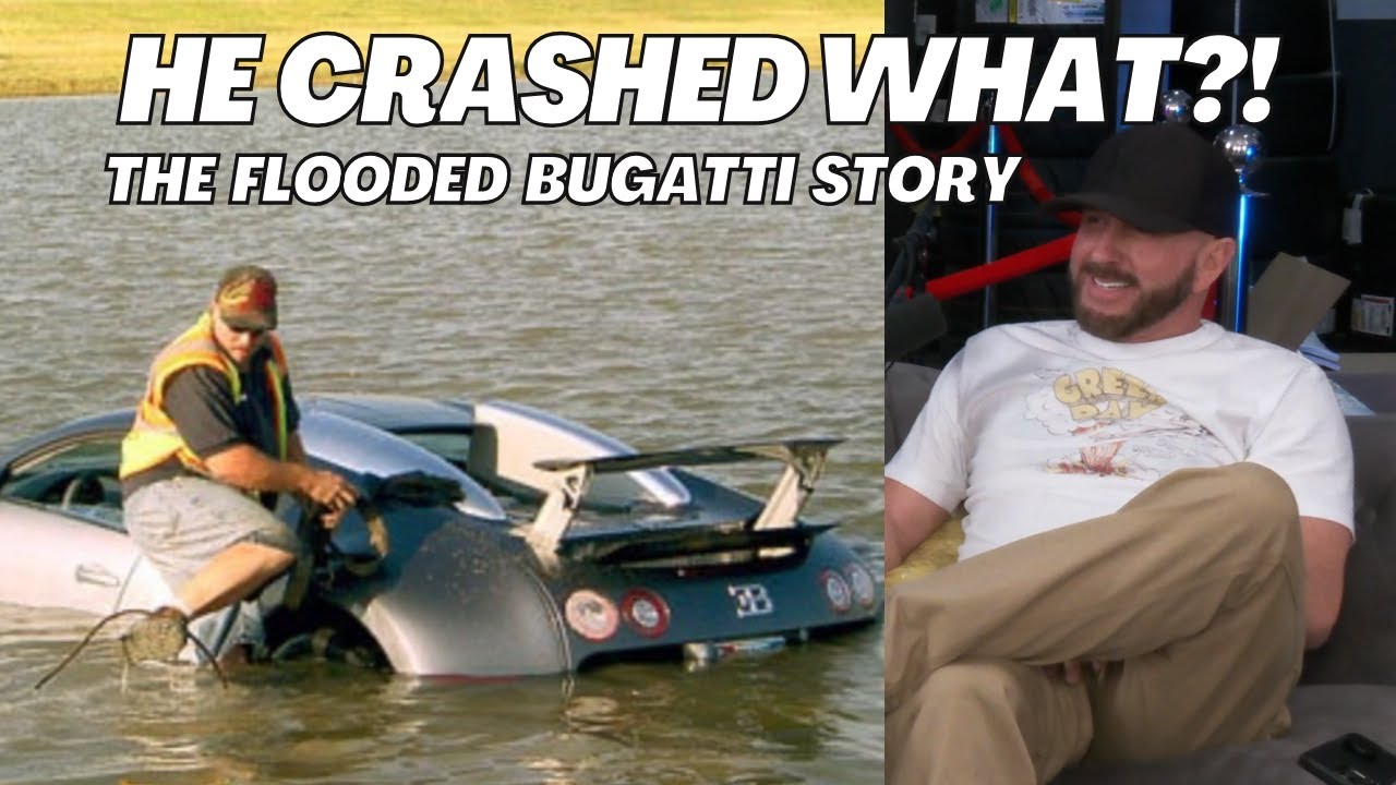 The REAL flooded Bugatti Story - Andy House