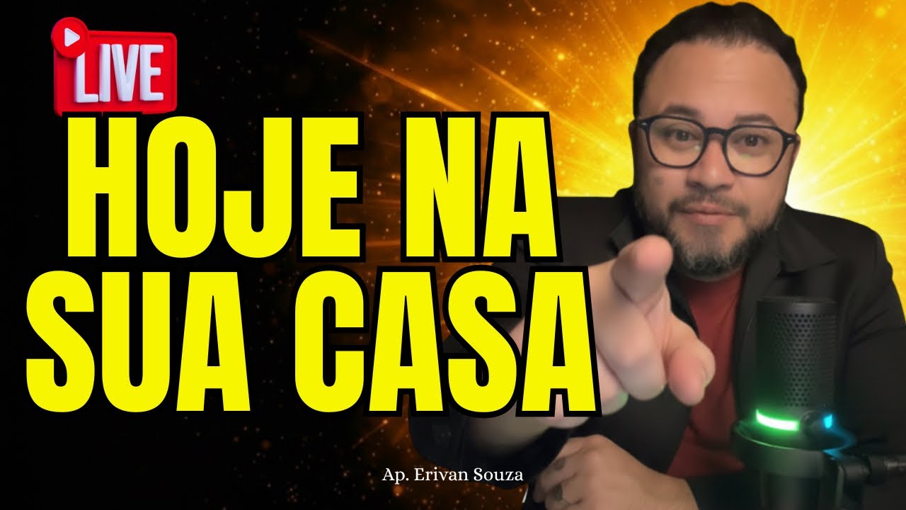 ALGO VAI ACONTECER HOJE NA SUA CASA | Oração Profética Ao Vivo