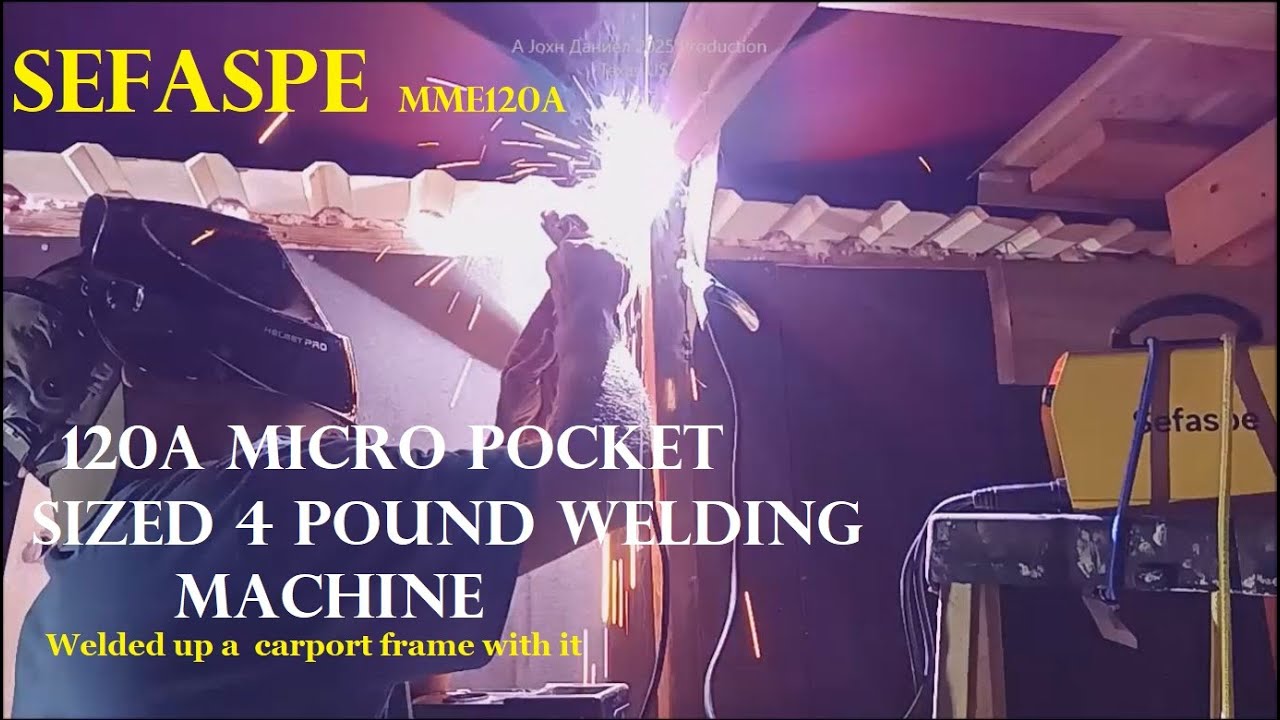 Почините его самостоятельно с помощью портативного сварочного аппарата Micro Size за 40 долларов,...