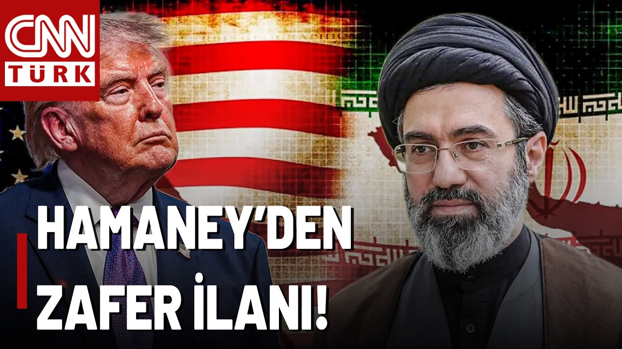 İran Dini Lideri M&uuml;cteba Hamaney&rsquo;den Zafer İlanı: 