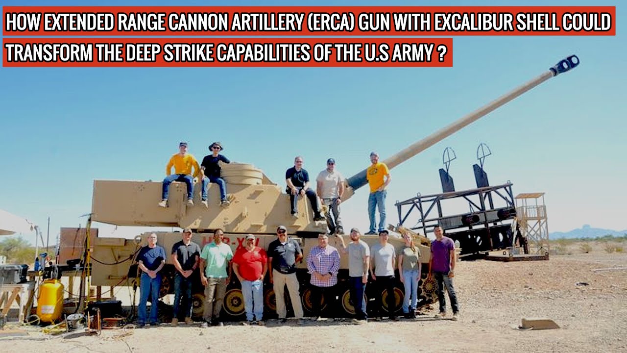 U.S ARMY's EXTENDED RANGE CANNON ARTILLERY CREATES WORLD RECORD | HITS TARGET AT 43 MILES or 70 KM !