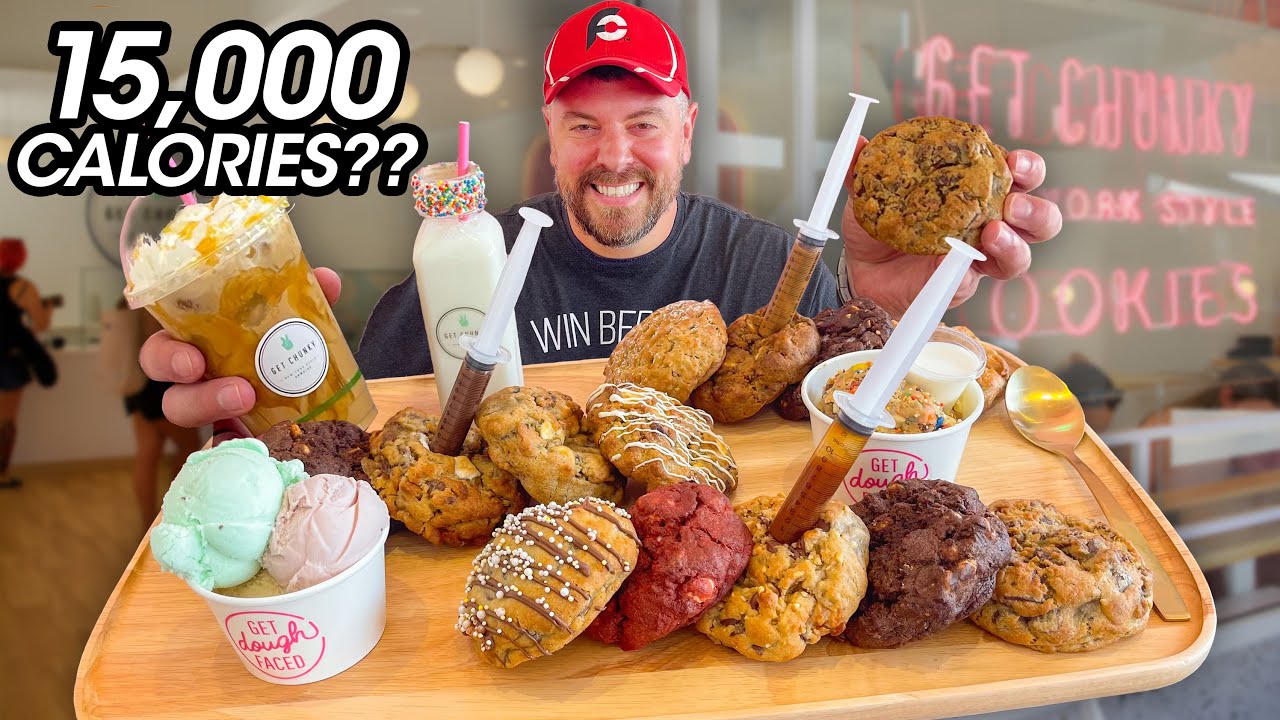 Конкурс печенья «Нью-Йорк» на 15 000 калорий от Get Chunky — это самый безумный кулинарный челлен...