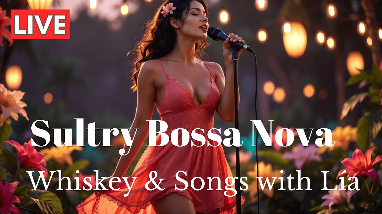 Sultry Bossa Nova Hypnotizing Voice by Lía | Whiskey & Romantic Brazilian Jazz Music for Relaxation