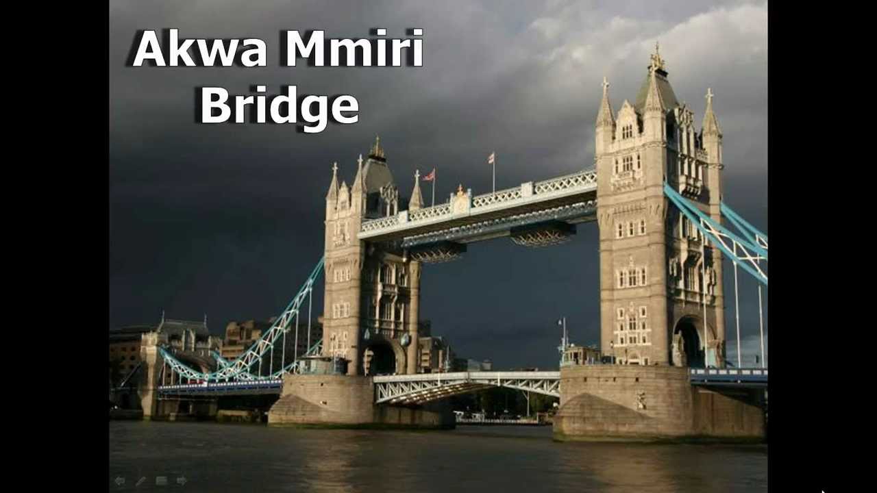 Igbo Language Class - The Igbo Word for today is Akwa Mmiri (Bridge)