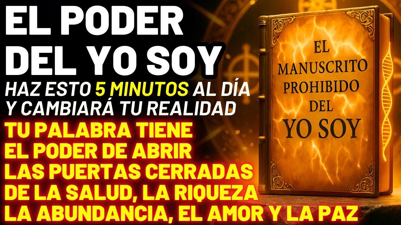 HAZ ESTO 5 MINUTOS AL DÍA Y EL PODER PROHIBIDO DEL “YO SOY” ABRIRÁ TODAS LAS PUERTAS CERRADAS