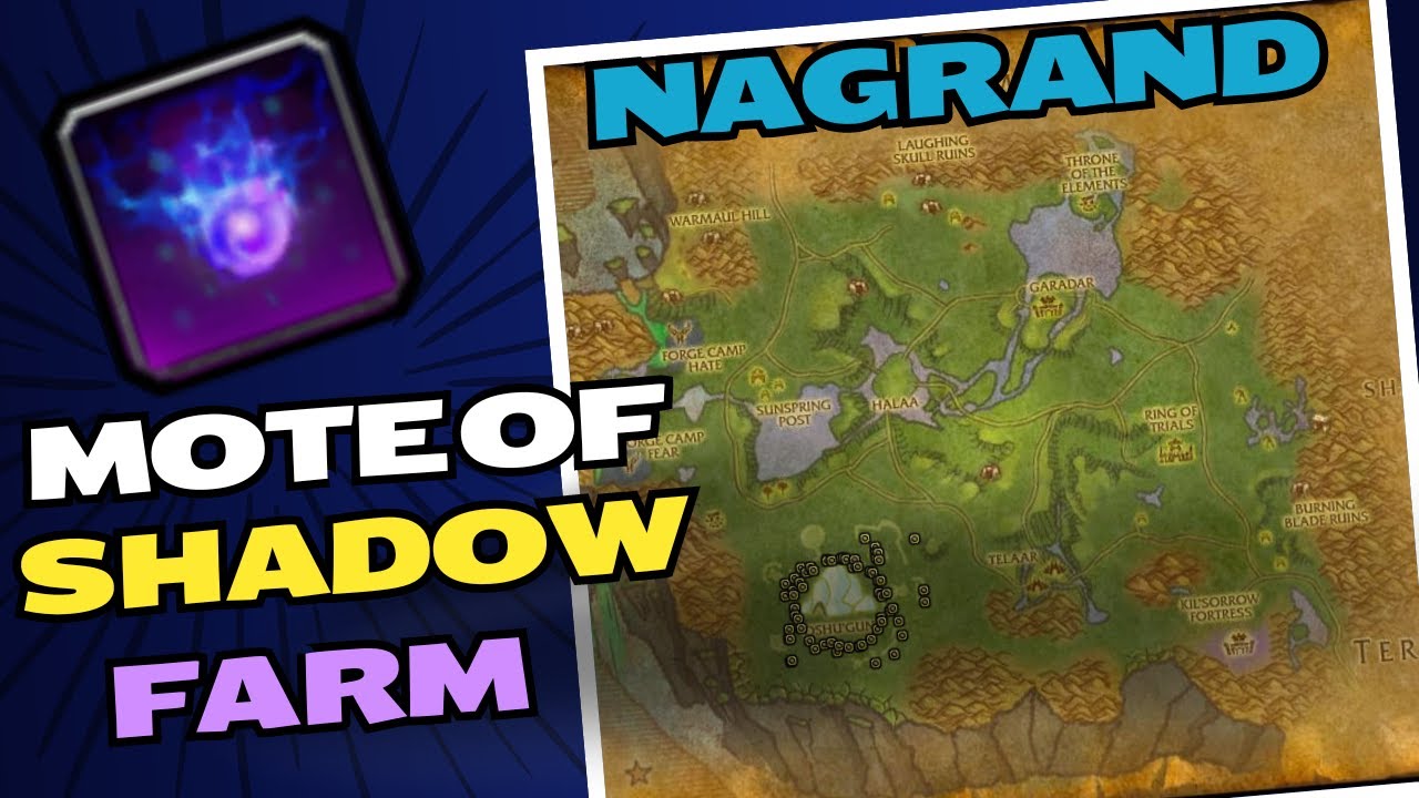 Mote of Shadow Farm Retail WoW