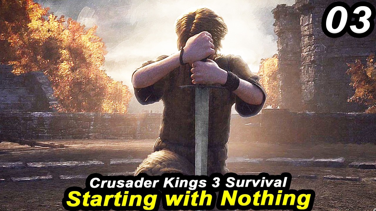 Becoming a COUNT in Crusader Kings 3 Survival 2026 | Strategy Lets Play Part 03