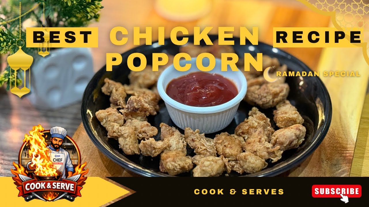 Chicken popcorn recipe | ramadan special recipe | how to make chicken popcorn | chicken popcorn 