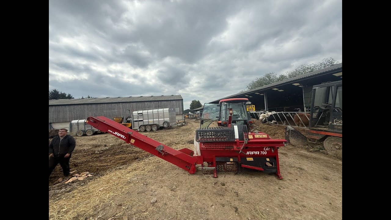 JAPA 7000 FIRE WOOD LOG PROCESSOR