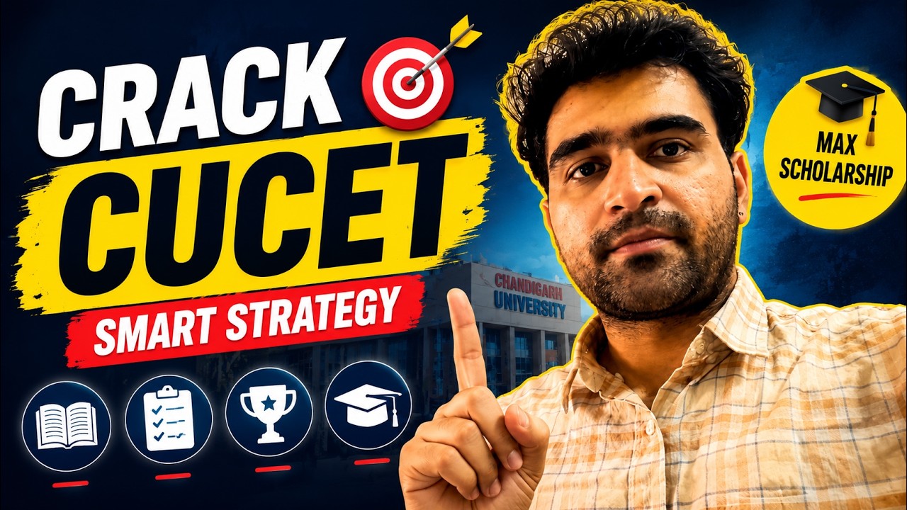 Crack CUCET in First Attempt 🚀 | Complete Preparation Plan | Chandigarh University