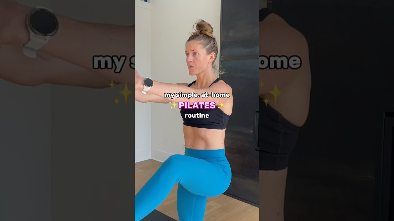 my SIMPLE pilates routine (at-home!)! 