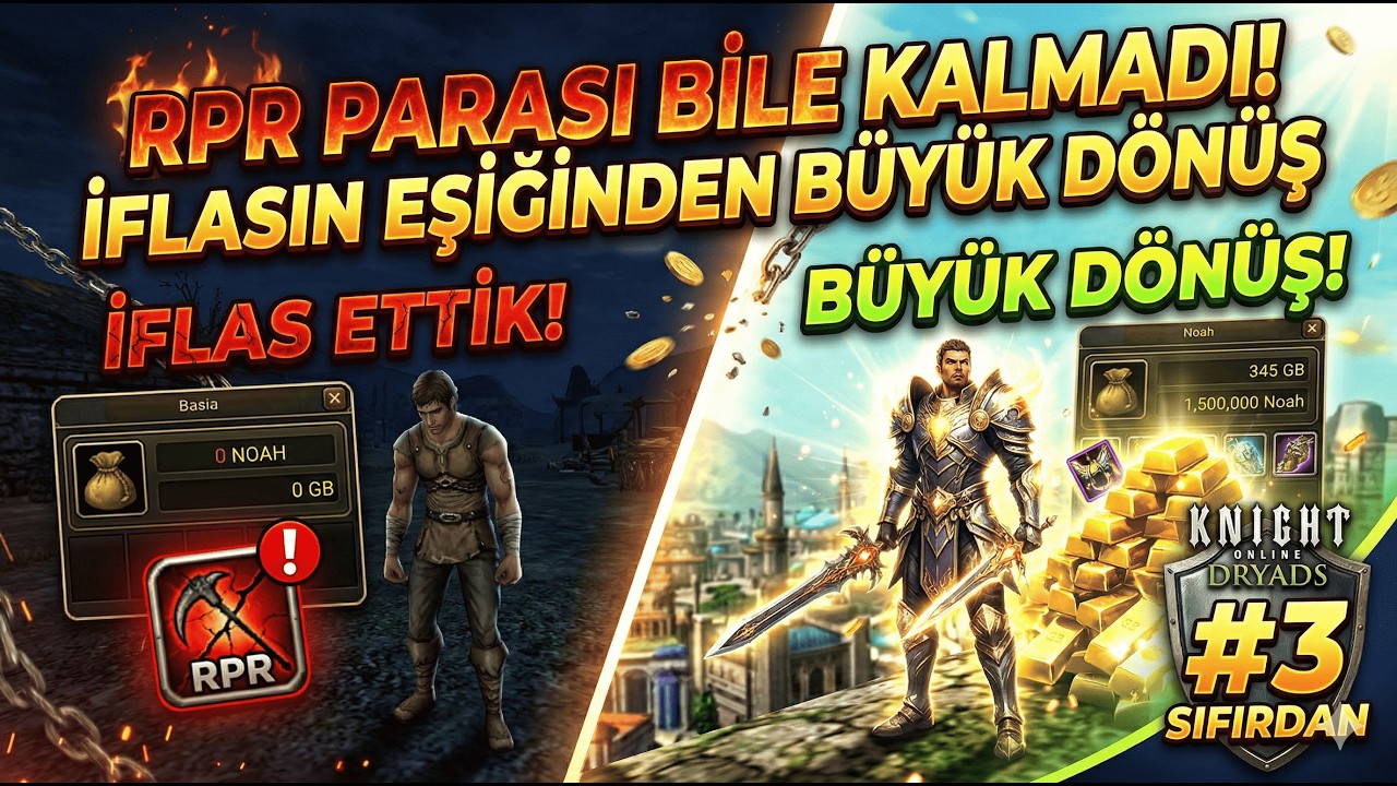 Knight Online Dryads Sıfırdan #3 
