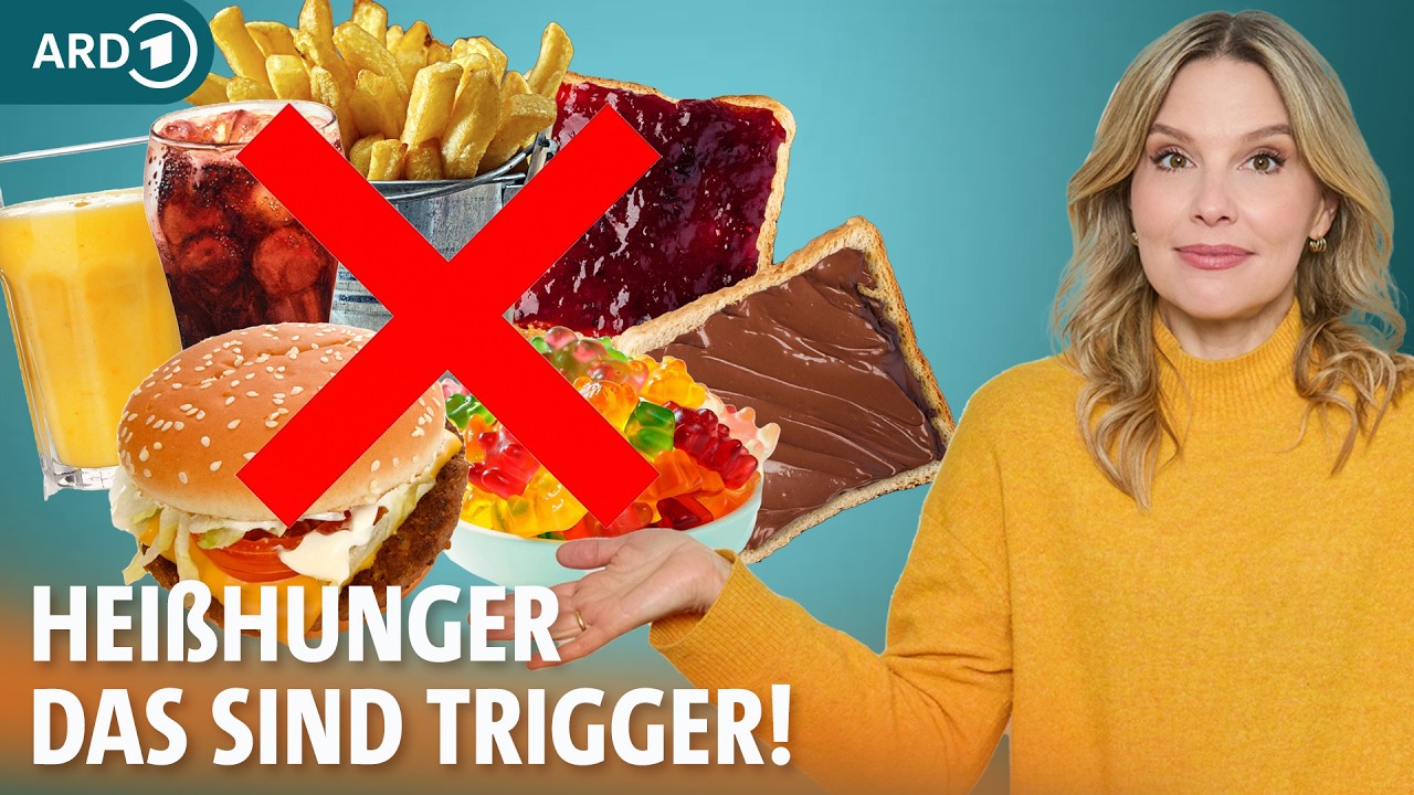 Heißhunger stoppen: Mit diesen 4 Tipps wirst du ihn los | Dr. Julia Fischer | ARD Gesund