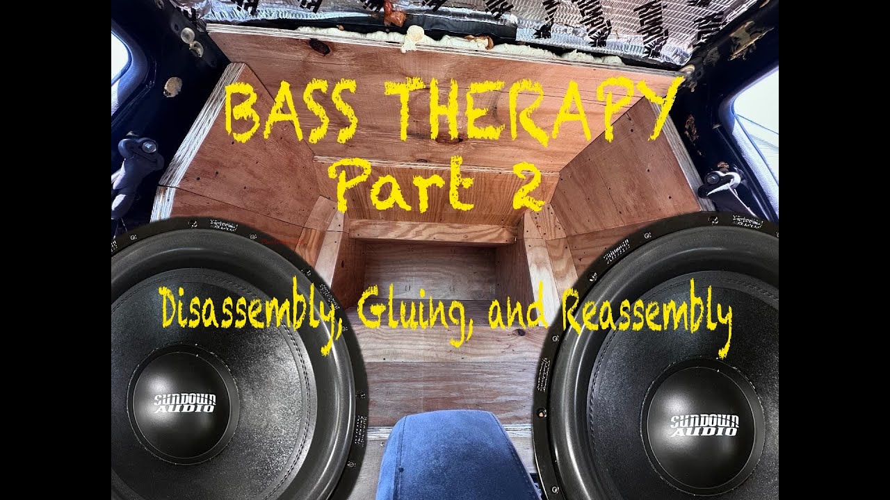 Therapy Part 2 - Disassembly, gluing, and Reassembly