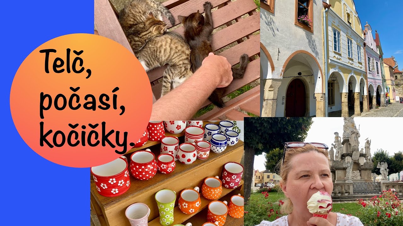 Vlog-den třet&iacute;, Telč, dal&scaron;&iacute; ubytov&aacute;n&iacute; v Borovn&eacute;.