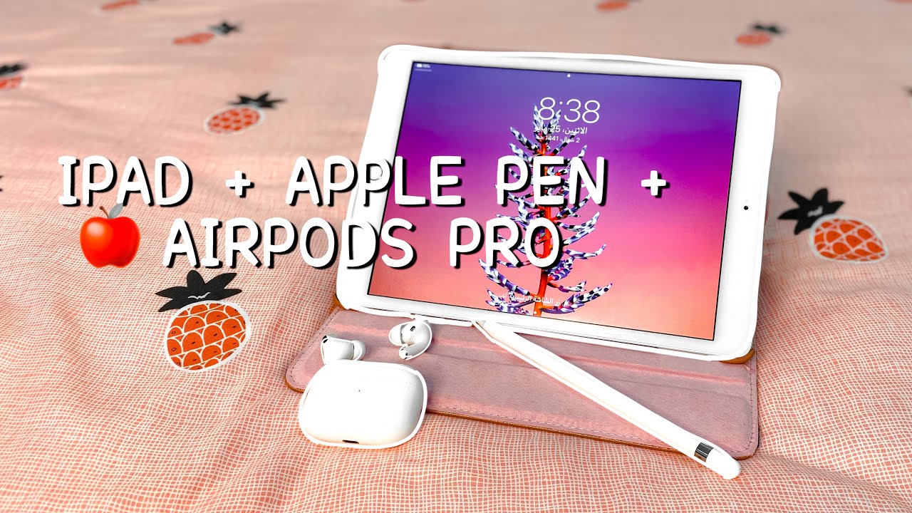 📦 UNBOXING iPad (7th gen) + Apple Pencil + Airpods Pro 🍎 I GOT MY MOM A NEW IPAD 🎁