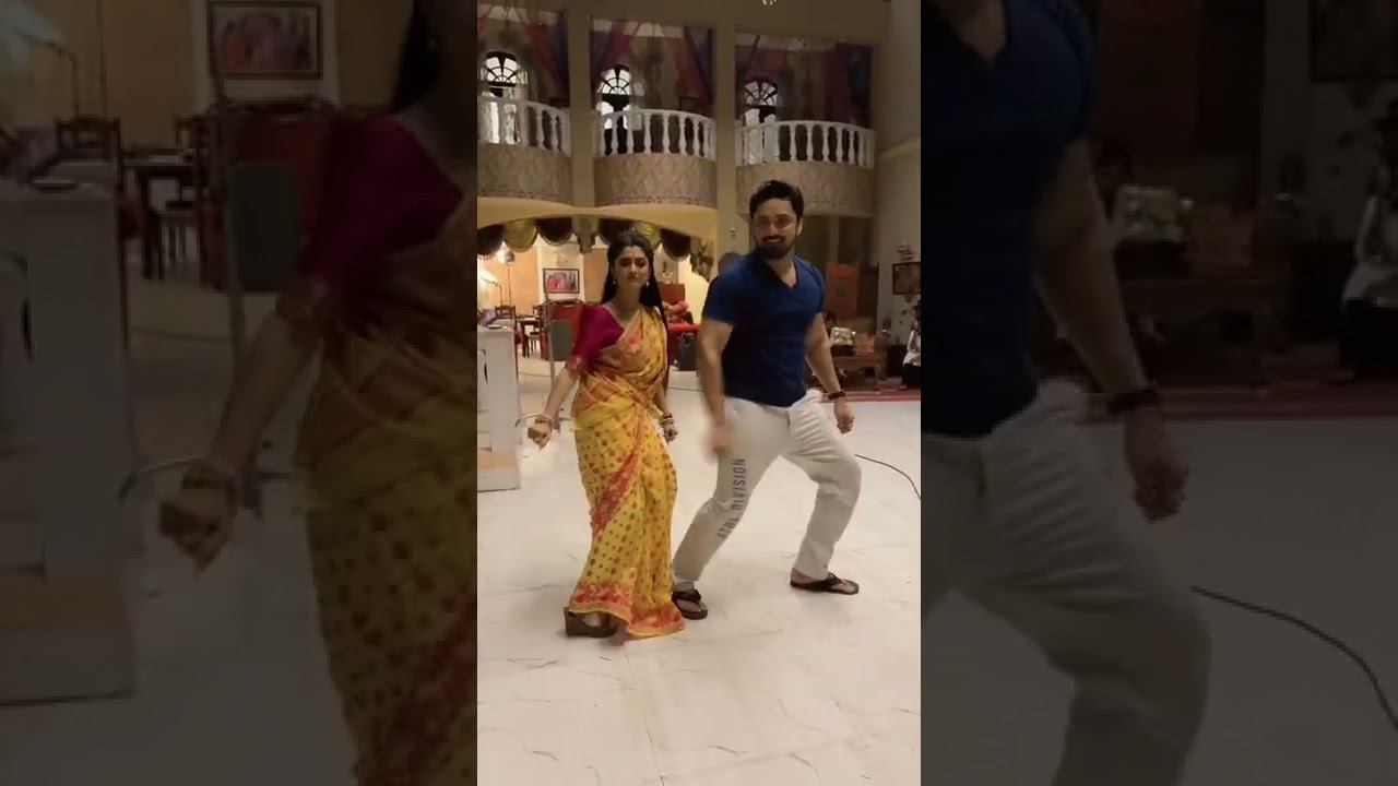 Jamuna dhaki serial actress jamuna & actor Sangit reels ❤️