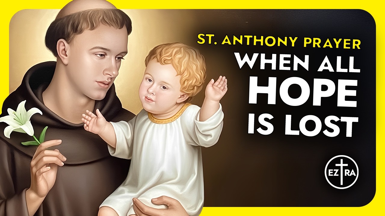 🙏 Saint Anthony's Most Powerful Prayer - Miracles Happen When You Pray This