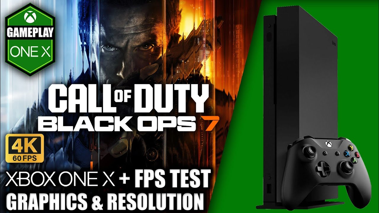 Call of Duty Black Ops 7 - Xbox One X Gameplay + FPS Test